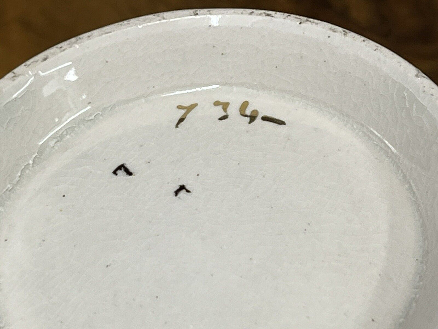 Antique Oversized Cup & Saucer