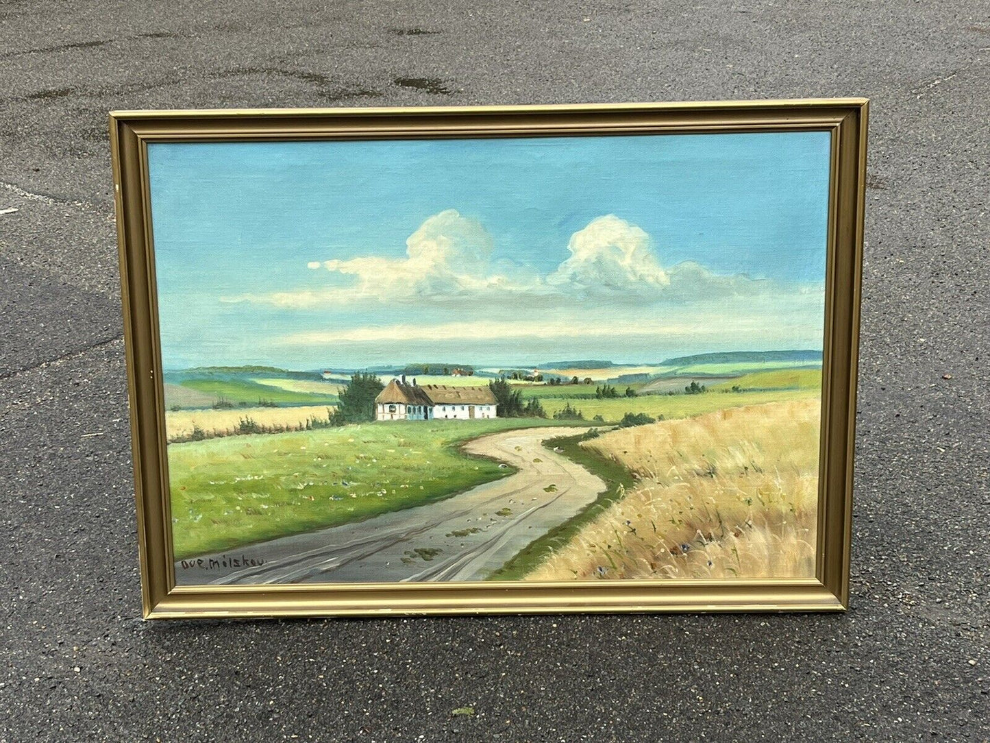 Oil On Canvas, Signed Molskov