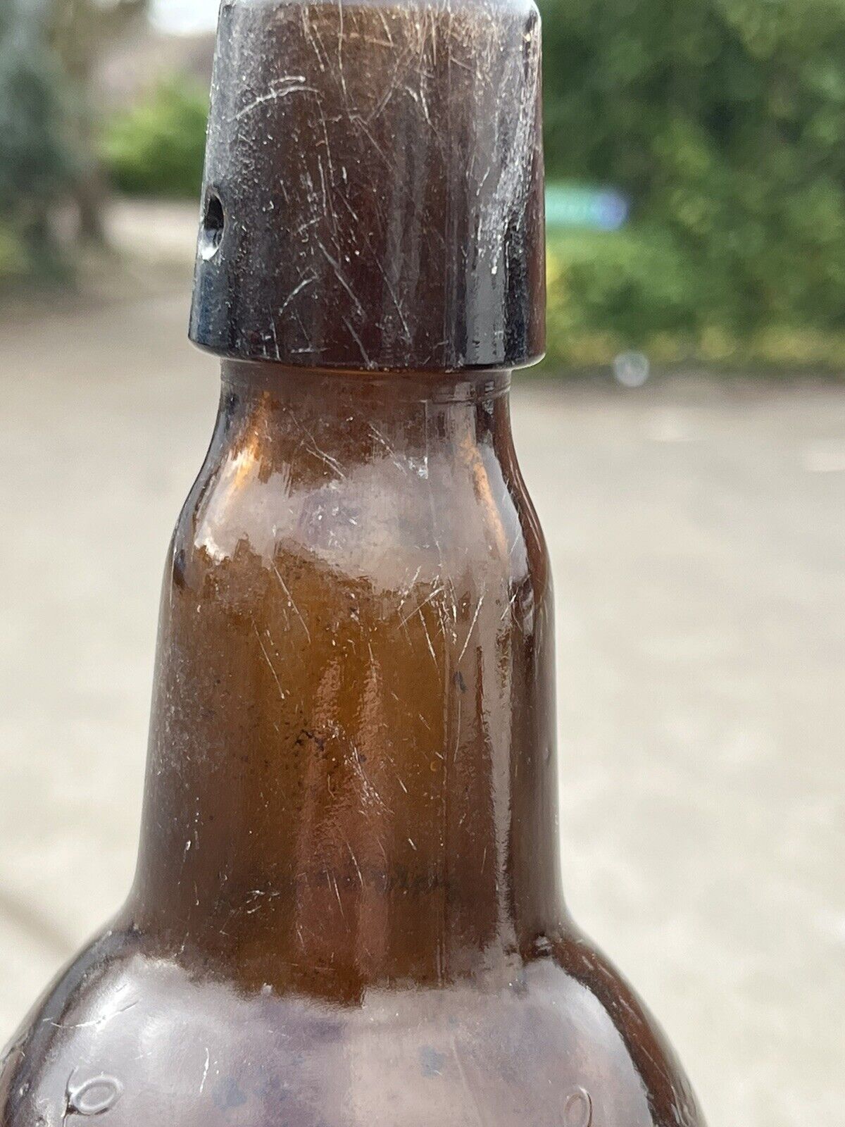 Antique Glass Bottle