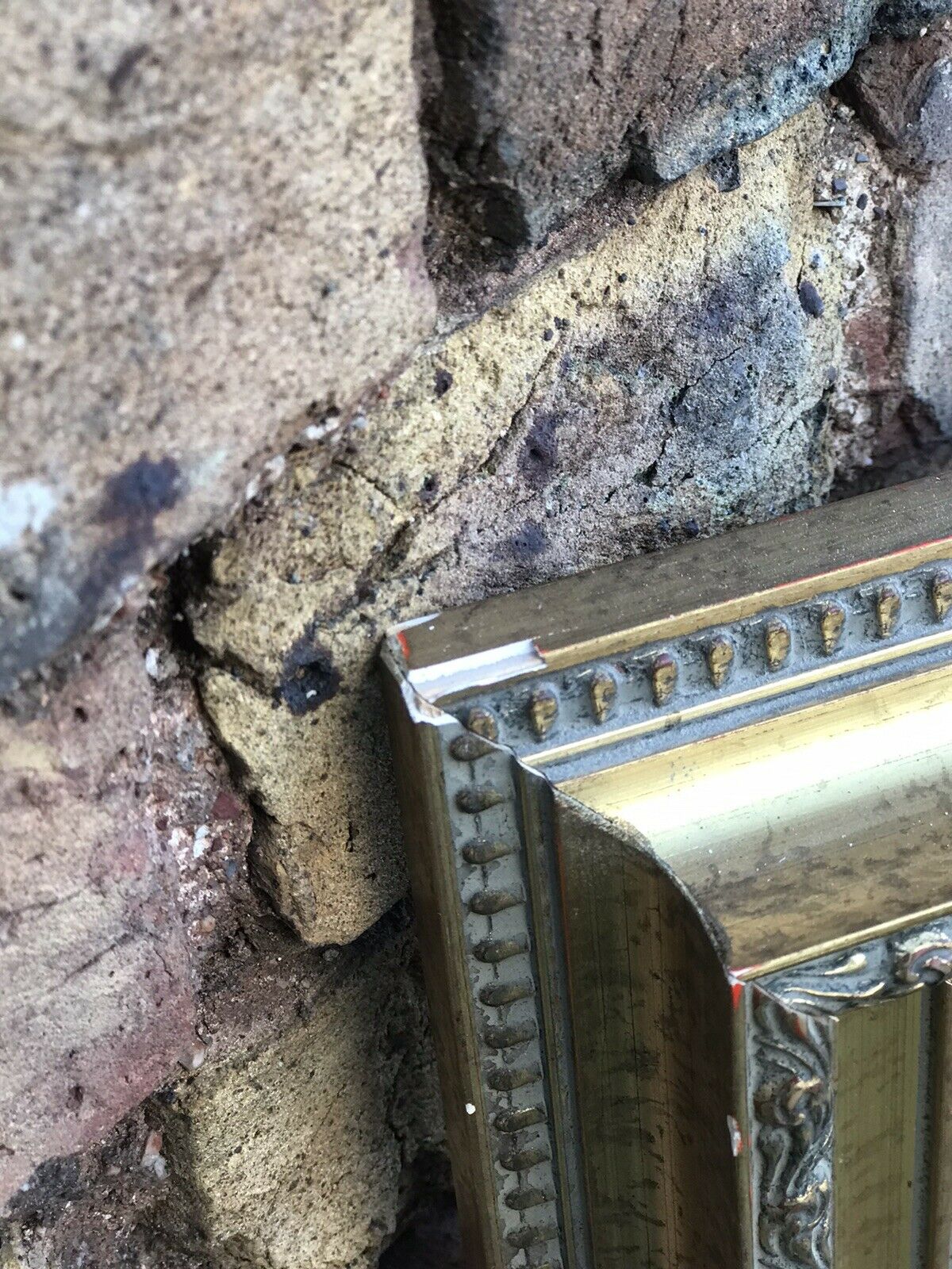 Large Mirror In a Wooden Gold Gilt Frame