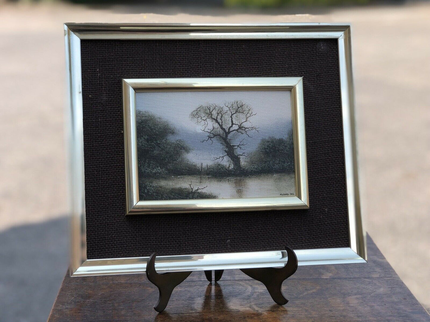 Michael Hill. Framed, Signed.