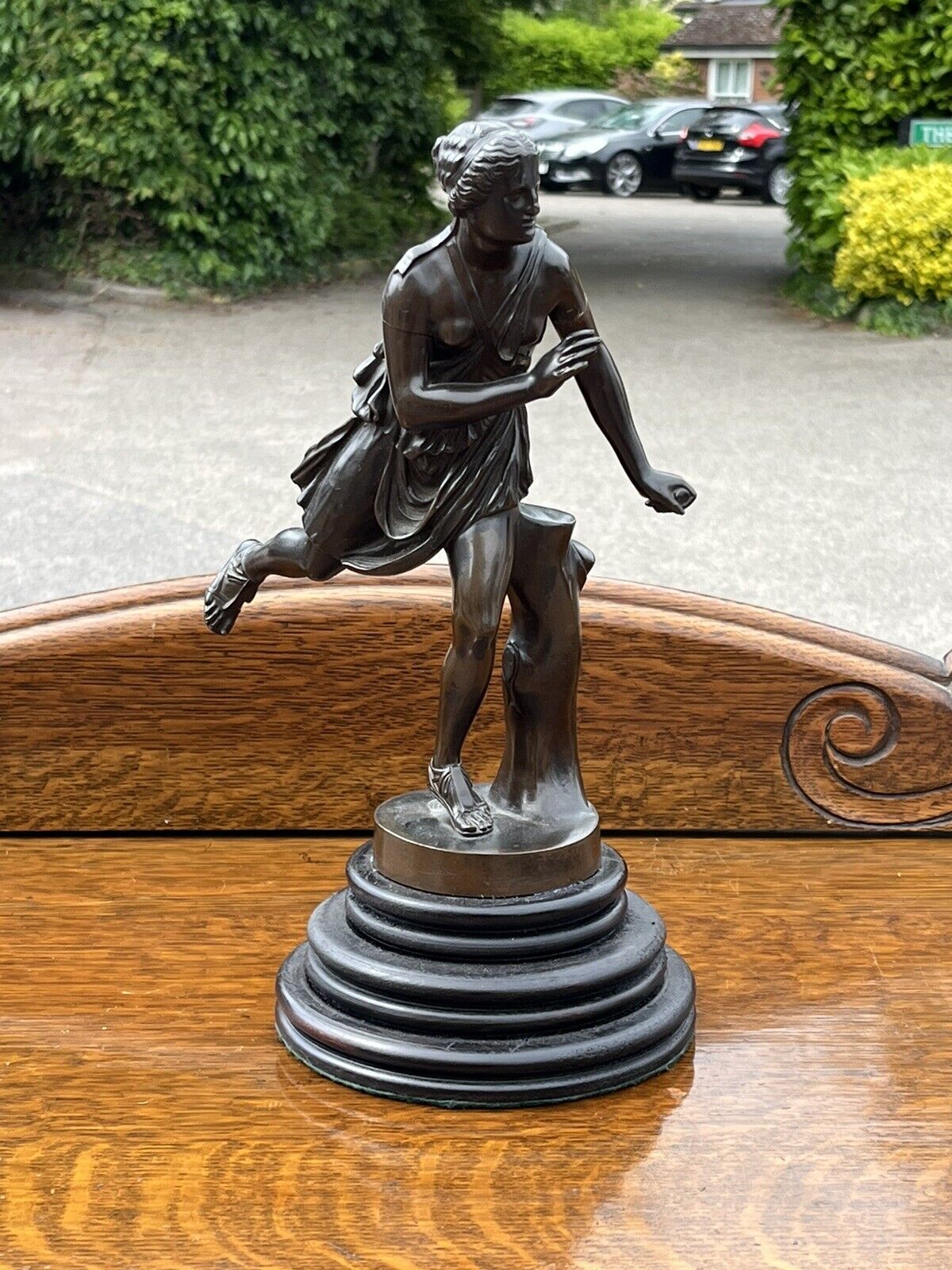 Victorian Grand Tour Bronze, signed A.Collas, Brevett to the base.