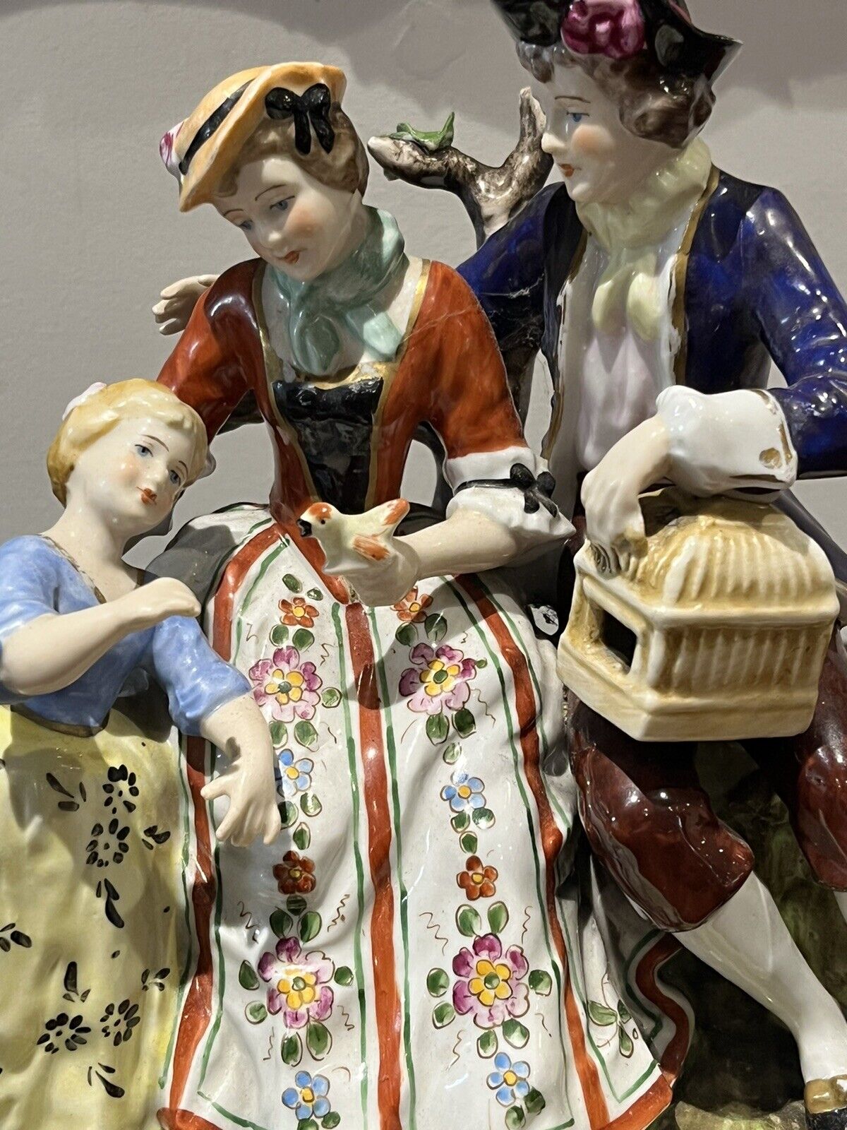 German Porcelain, Large In Size. We Ship Worldwide