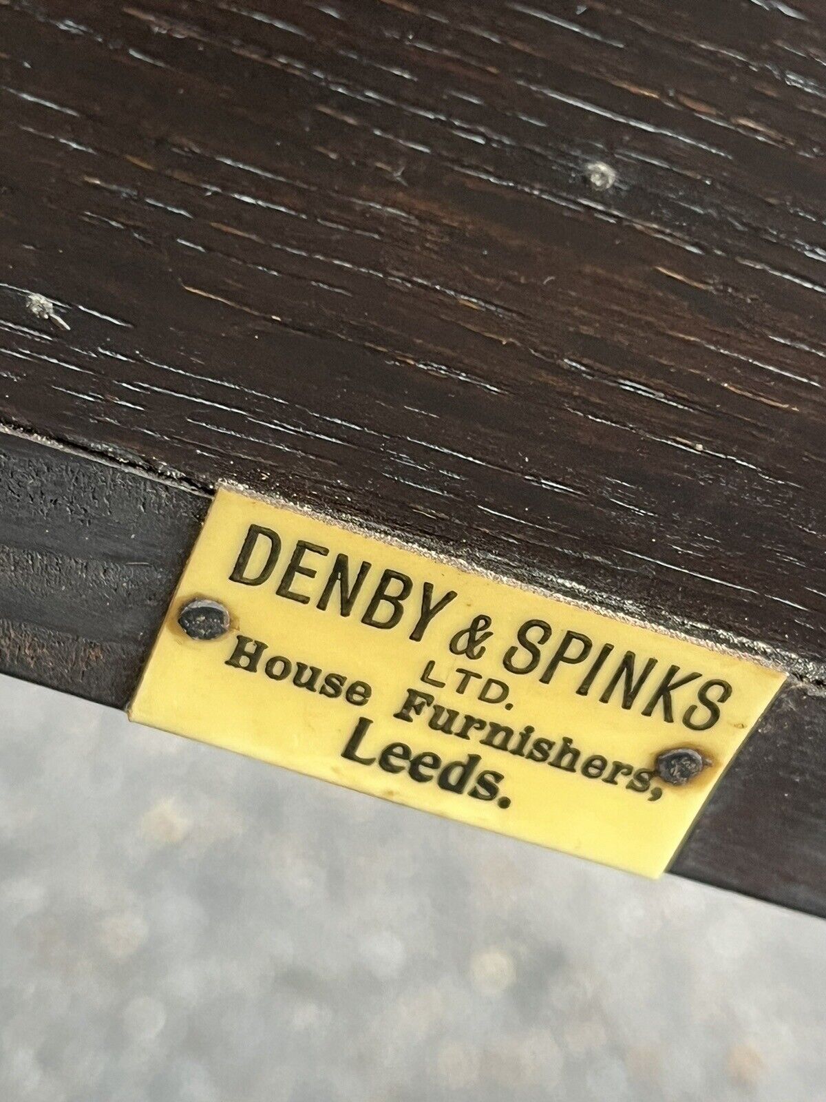 Oak Dresser By Denby & Spinks Of Leeds, Circa 1930's.