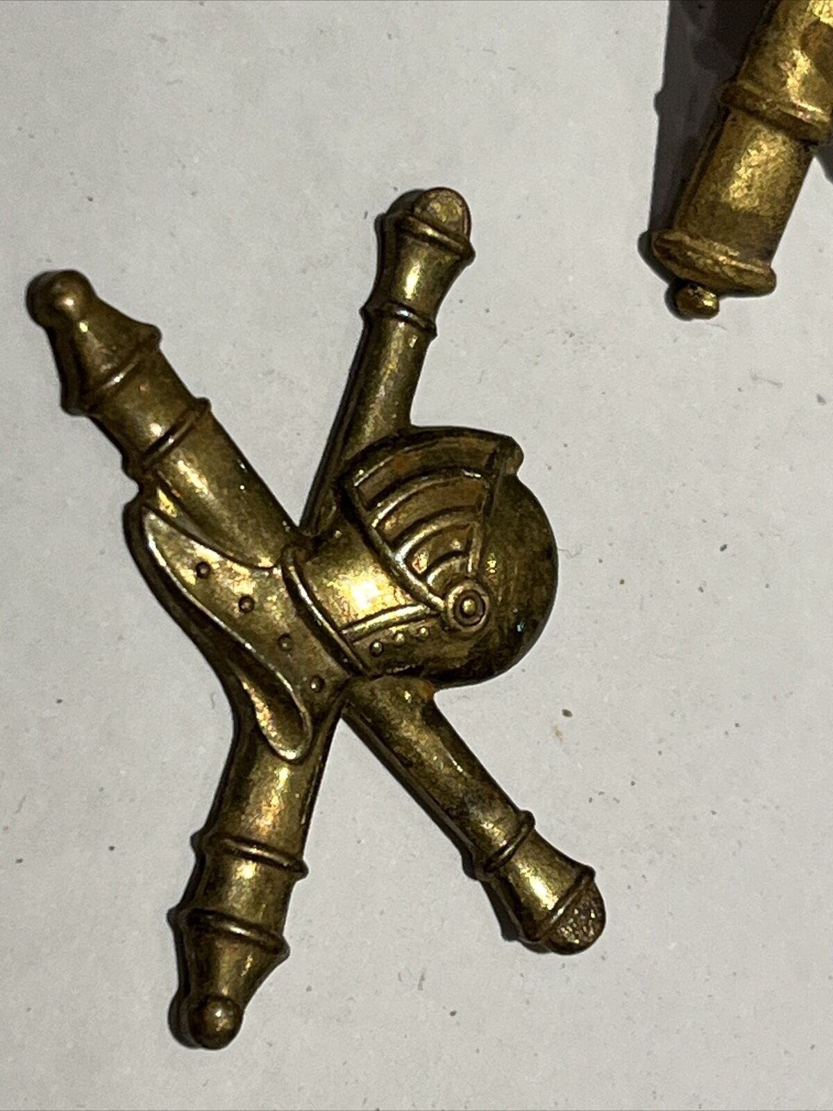 Pair Of Cap Badges