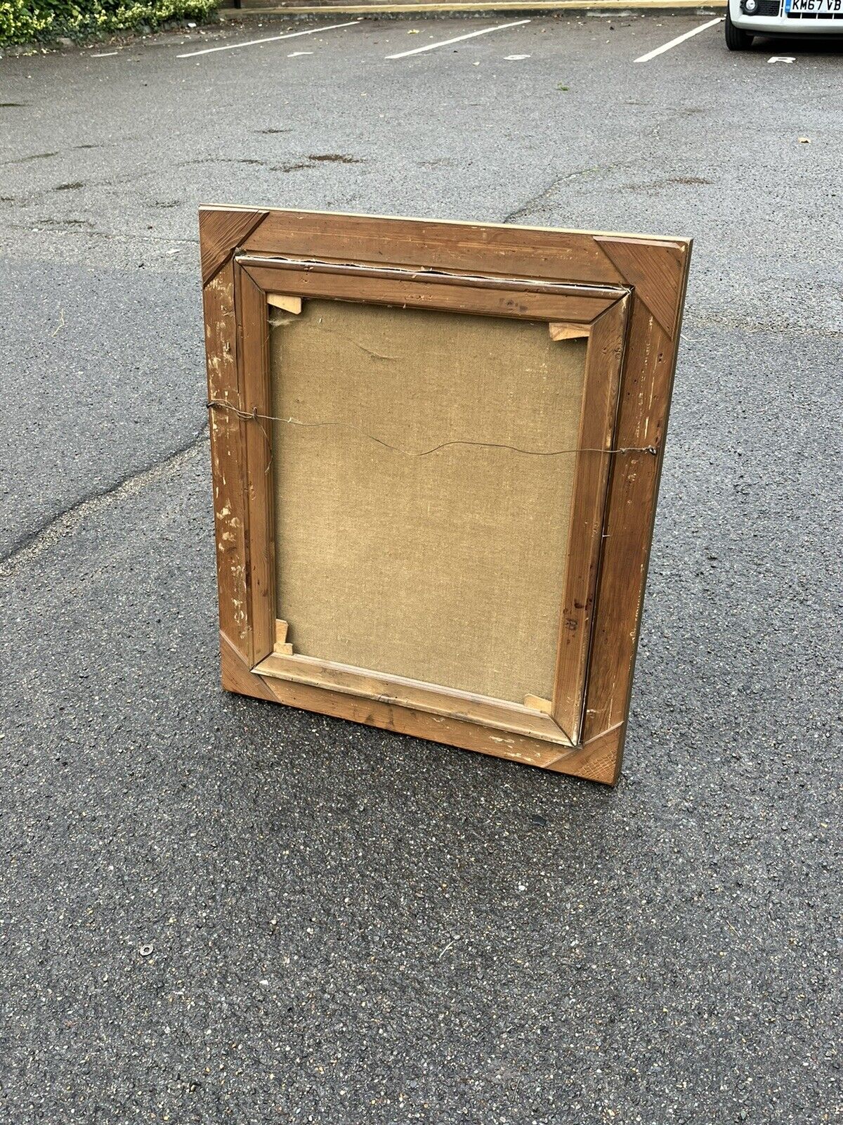Dutch Oil On Canvas, Signed O Sondengoord In Gilt Frame.