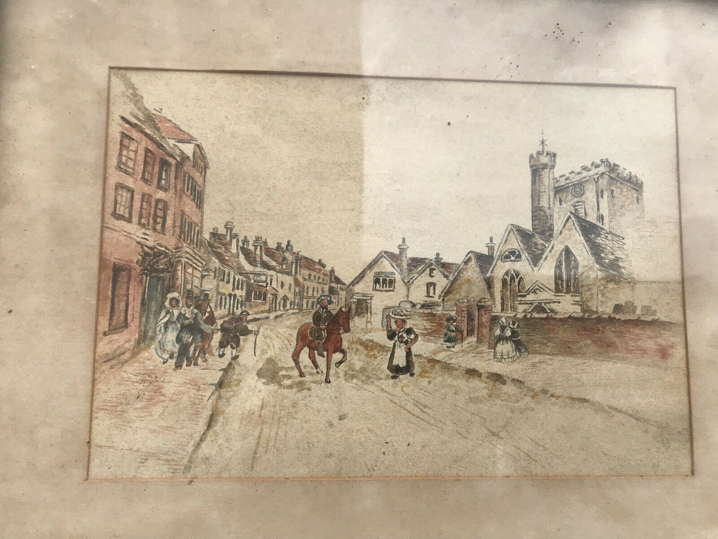 Watercolour Painting. R. Sherrin. Royal Academy 1930-36