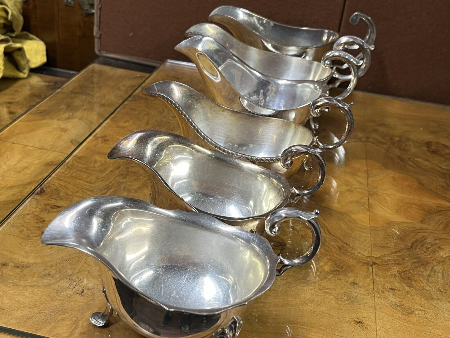Silver Plate Sauce Boats. Post Worldwide