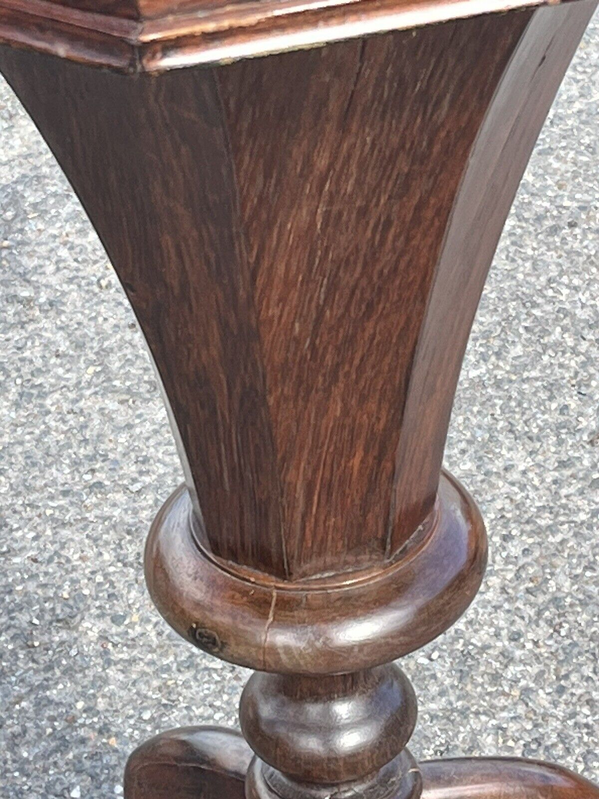Victorian Rosewood Sewing Workbox With Fitted Interior.