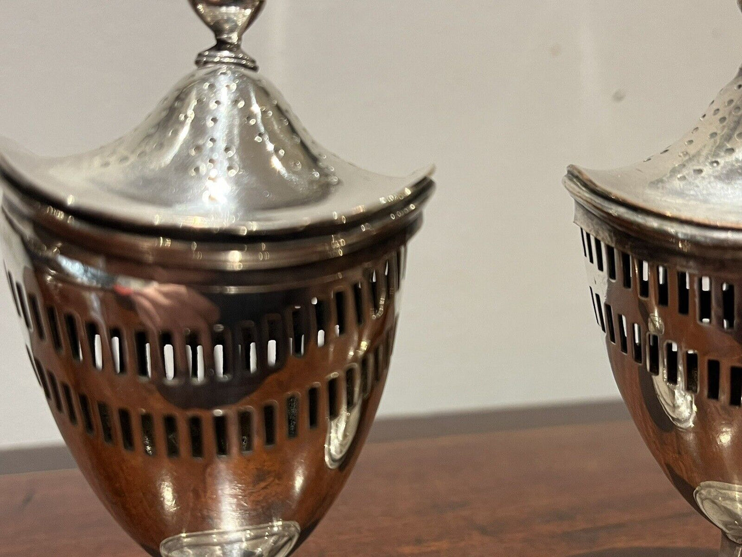 Silver Plate Salt & Pepper