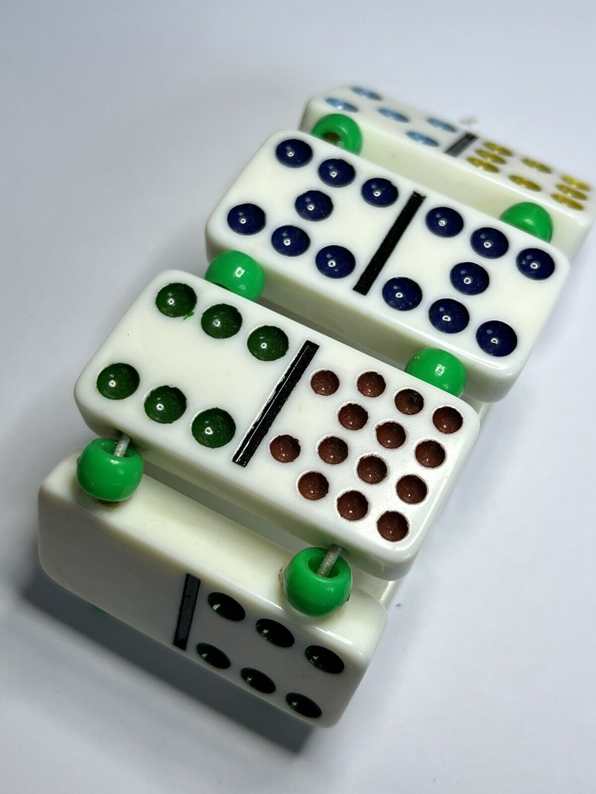 Vintage Statement Dominos Retro Bracelet
