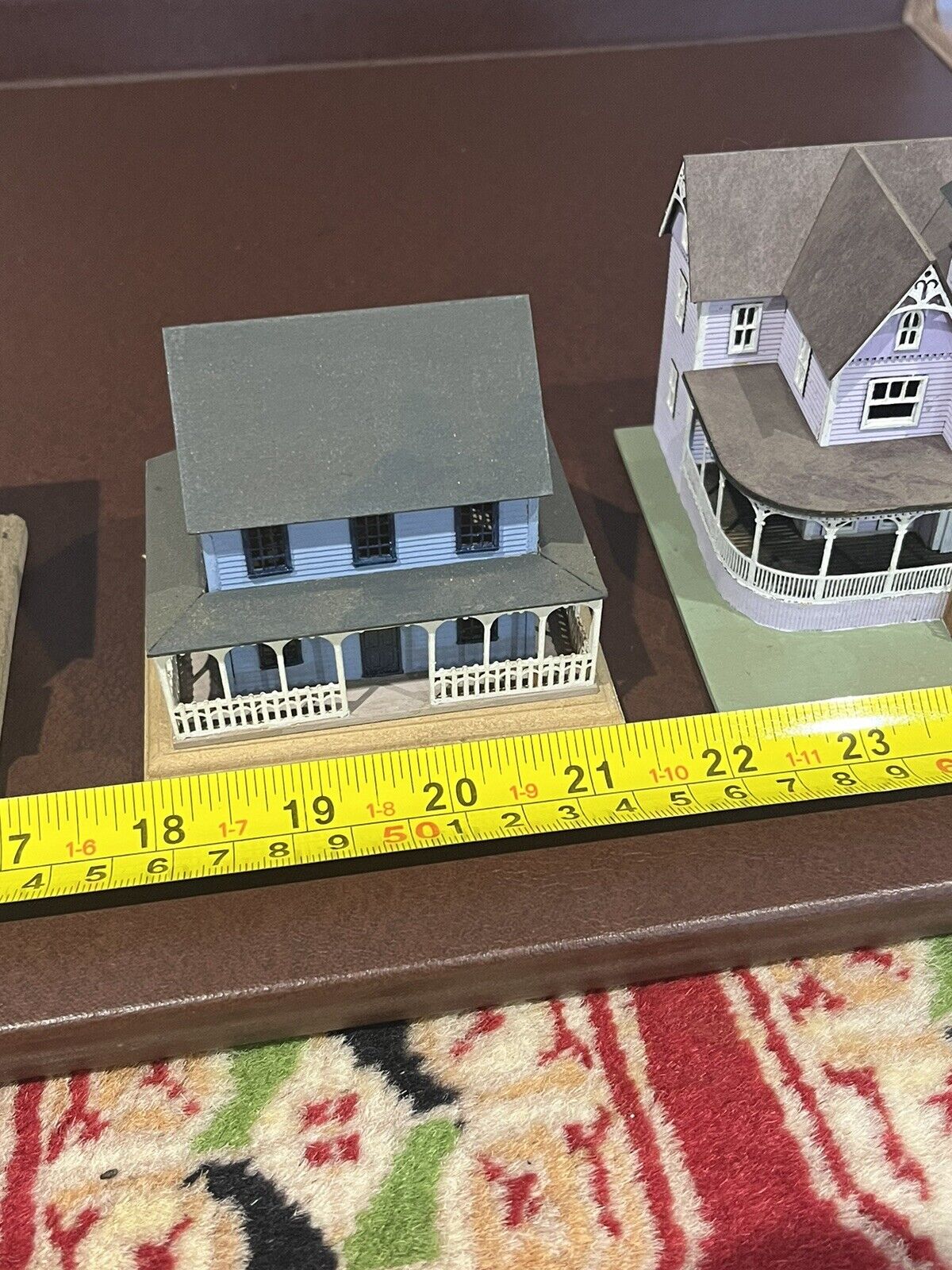 00 Gauge Wooden Houses, Highly Detailed