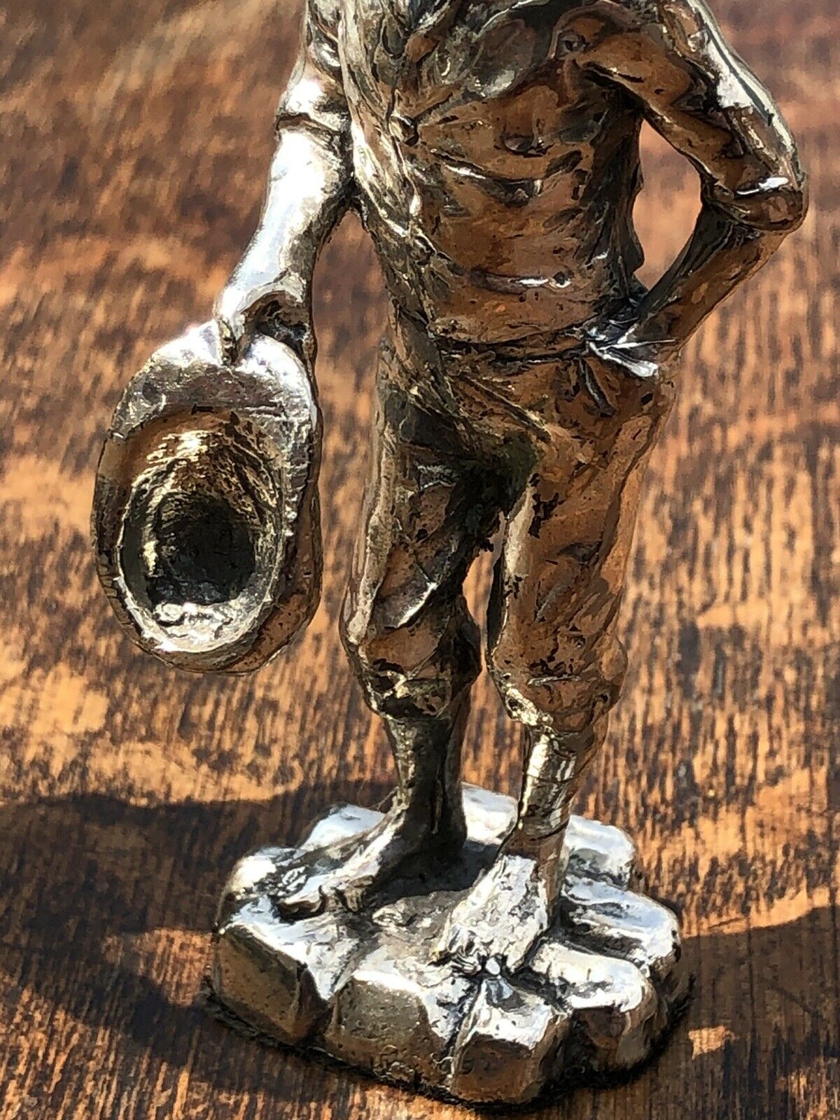 Silver Plate Figures. East End Street Boys. Highly Detailed Figures.