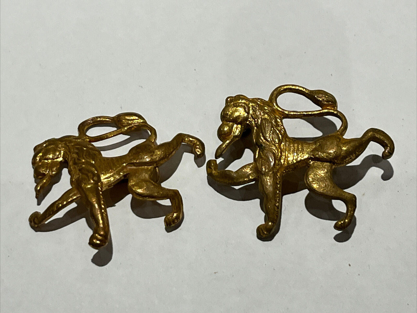 Pair Of Cap Badges