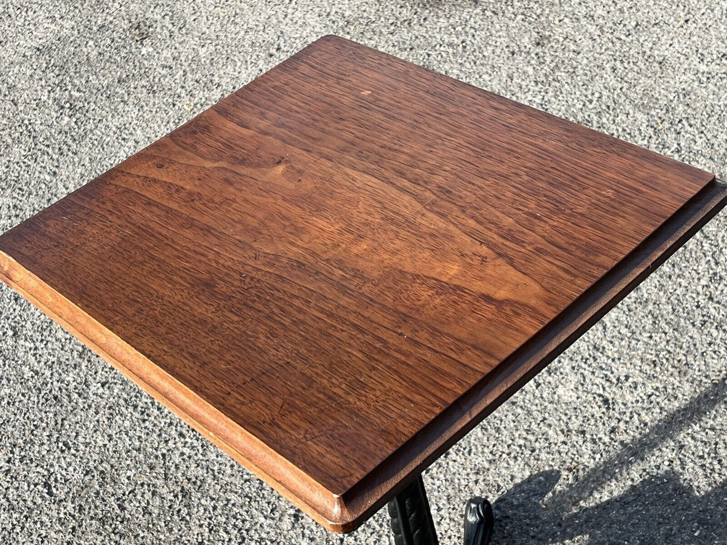 Industrial Edwardian Metal Cast Iron & Wood Machinists Tables