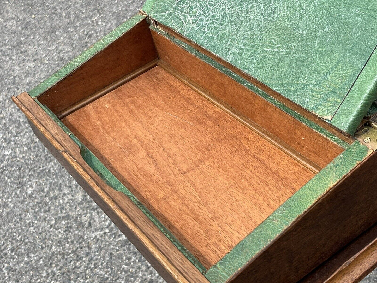 Antique Writing Slope With Fitted Interior. Hertfordshire
