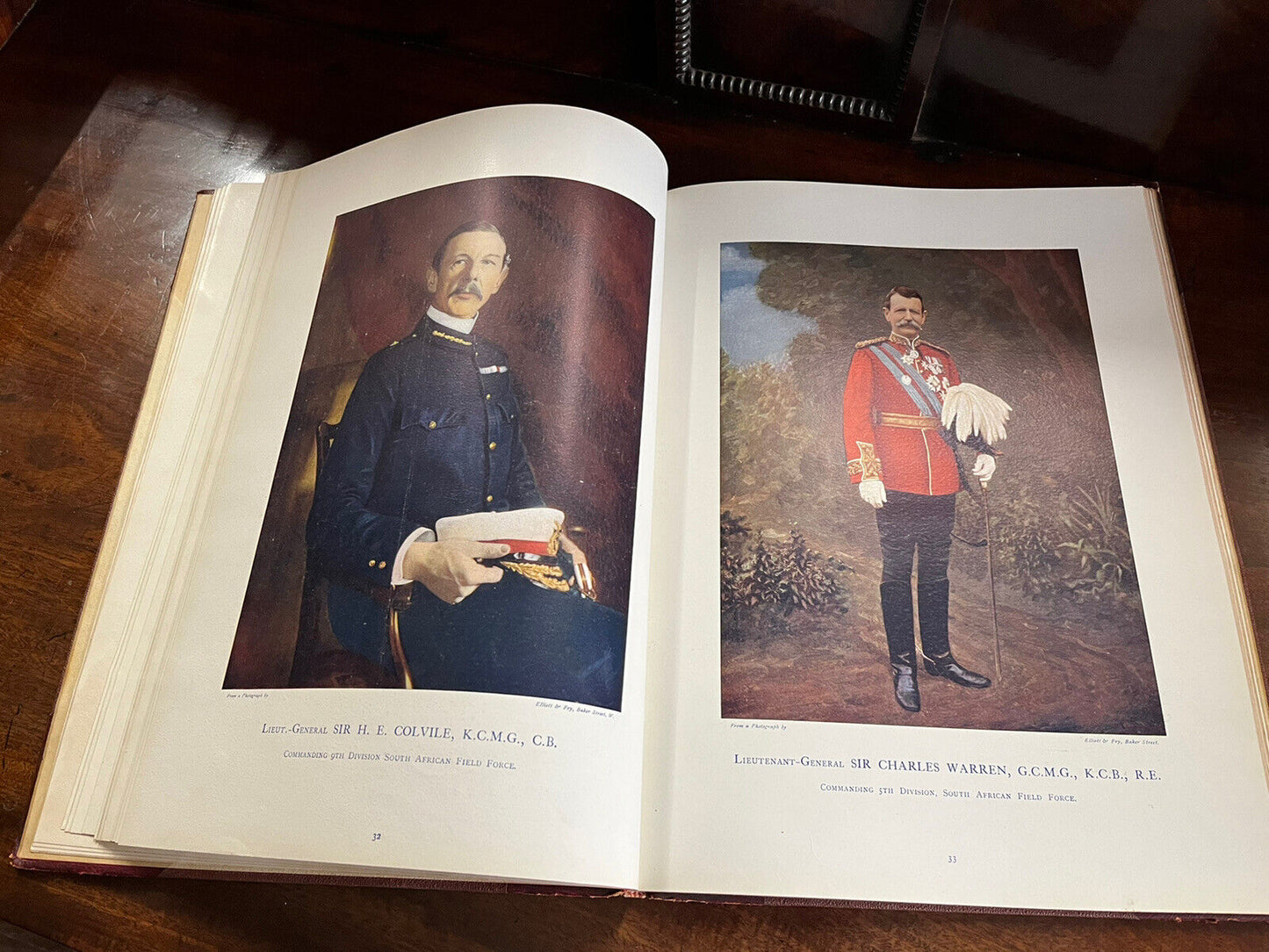 Celebrities Of The Army. Large Portfolio Of Portrait Prints. Look Great Framed