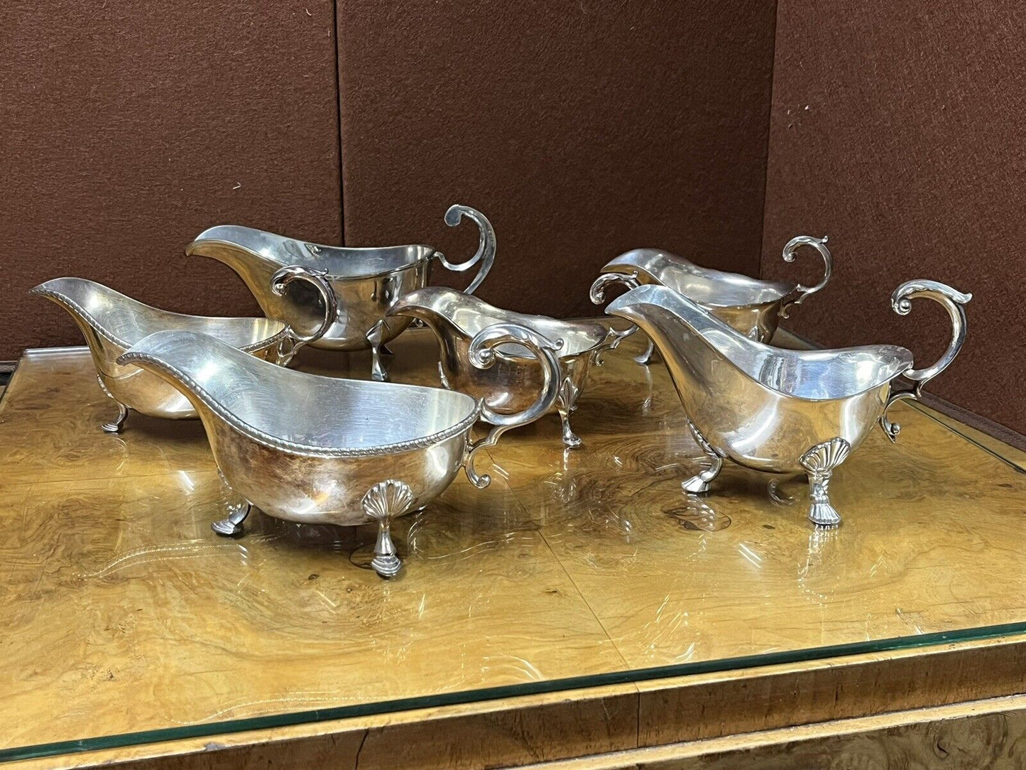 Silver Plate Sauce Boats. Post Worldwide