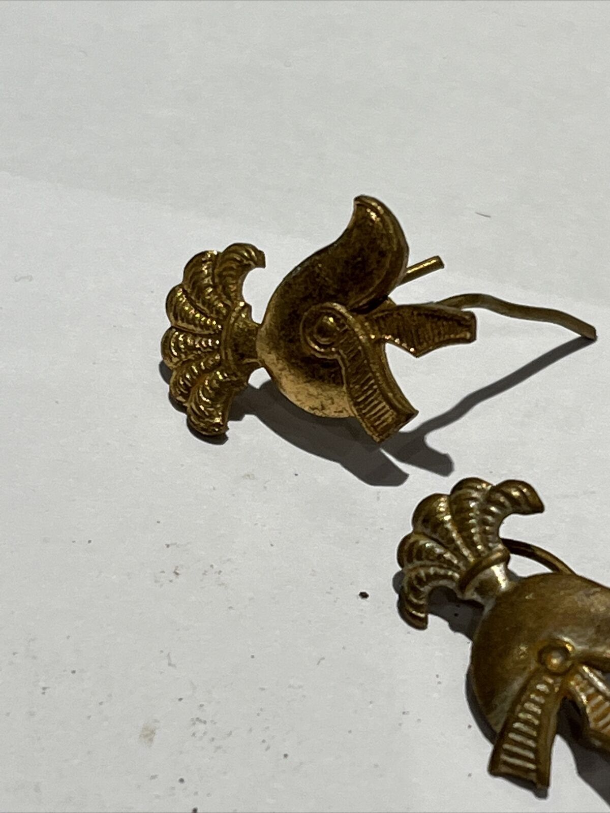Pair Of Cap Badges