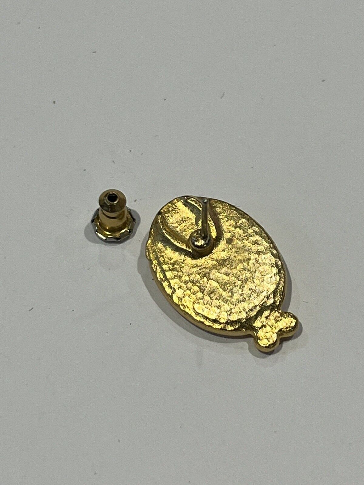 Vintage Gold Tone Cameo Anne Klein II Earrings