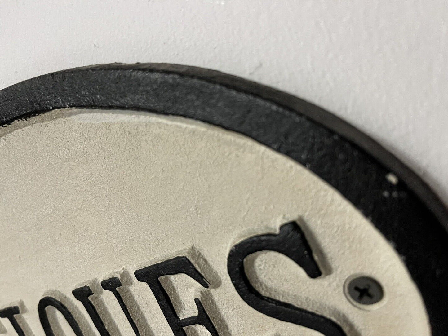 Antique Shop Cast Iron Sign. Ship Worldwide