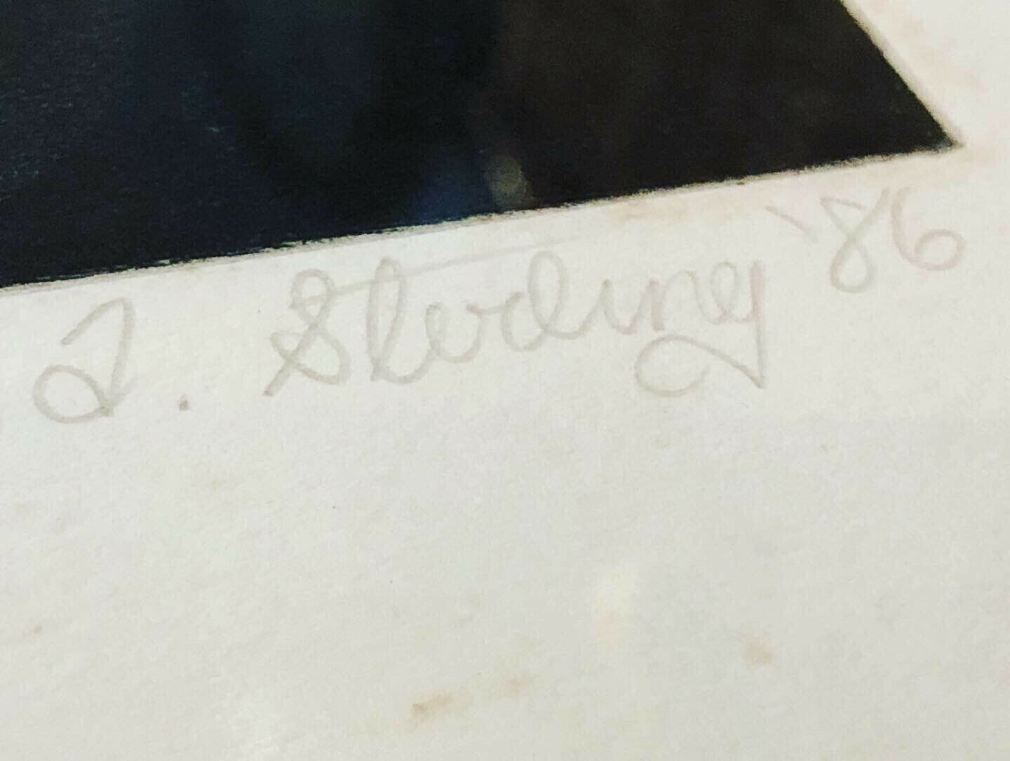 Angel, Signed And Numbered Lithograph