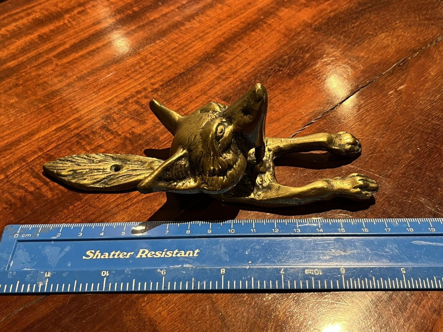 Brass Fox Door Knocker