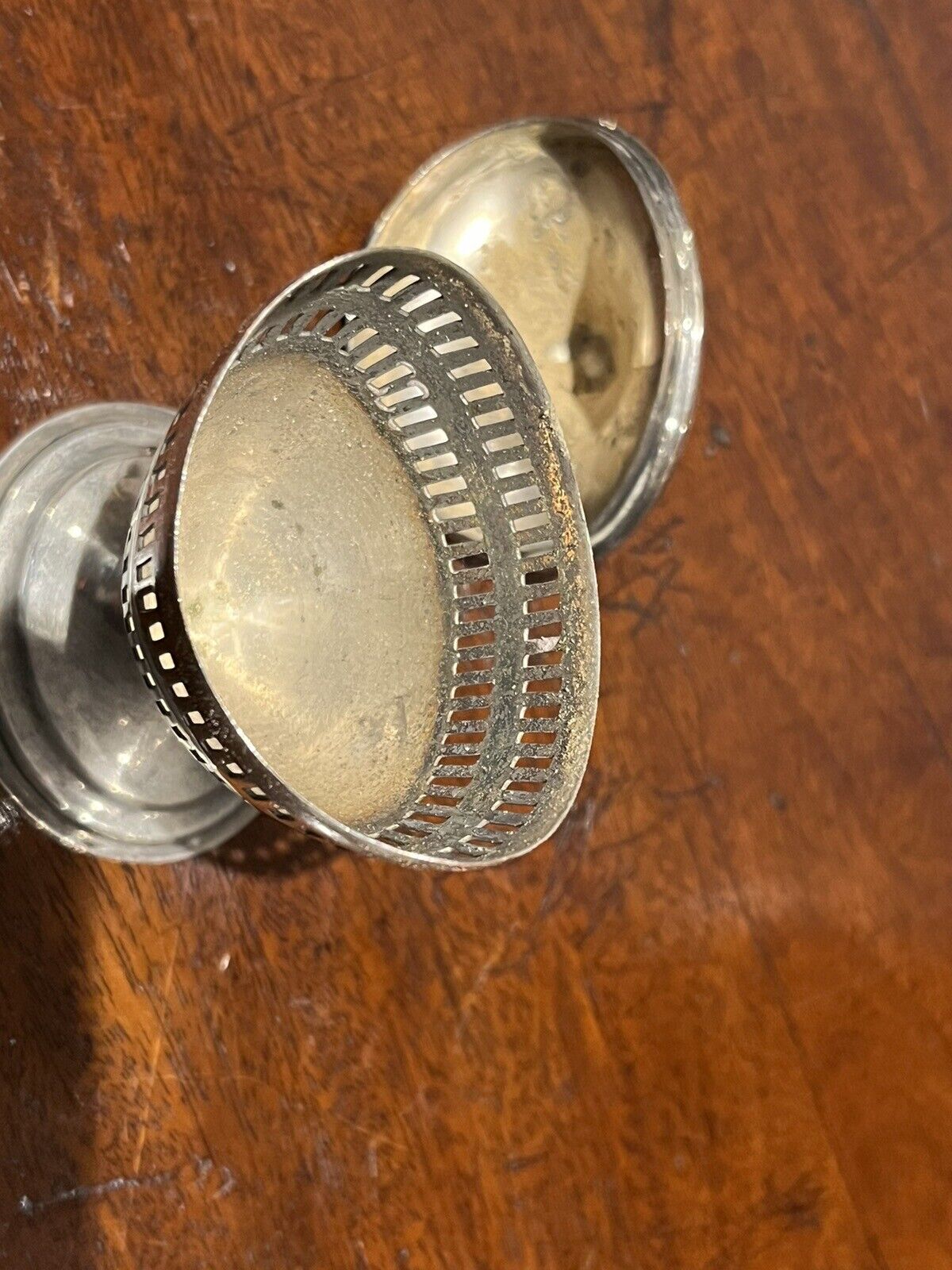 Silver Plate Salt & Pepper