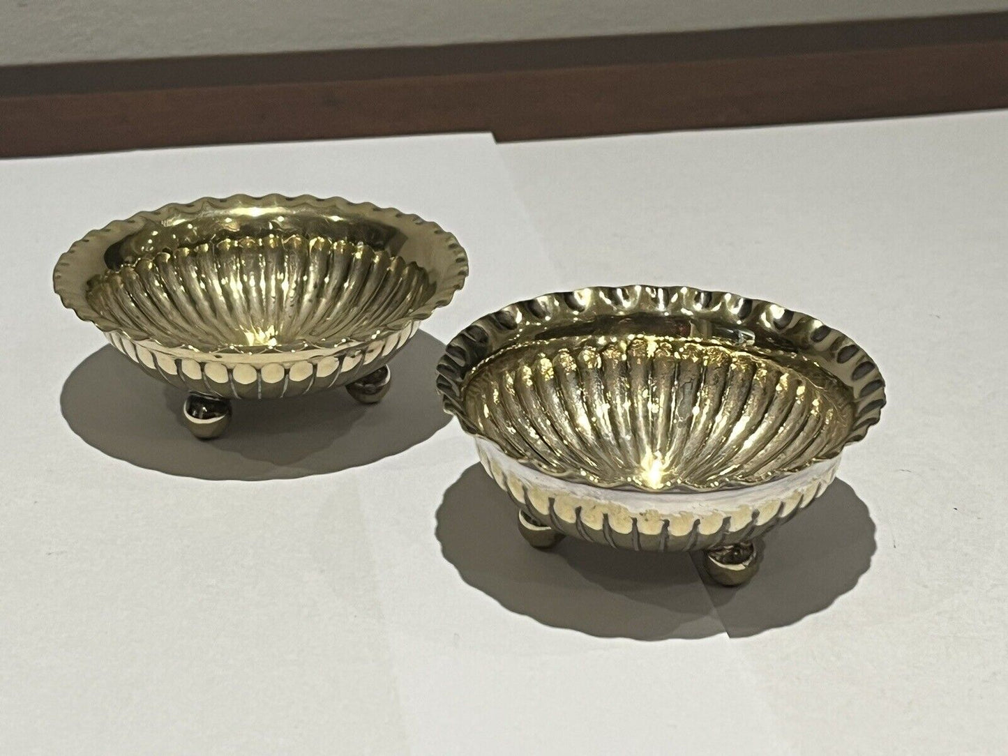 Silver Plate Salt & Pepper. Table Salts