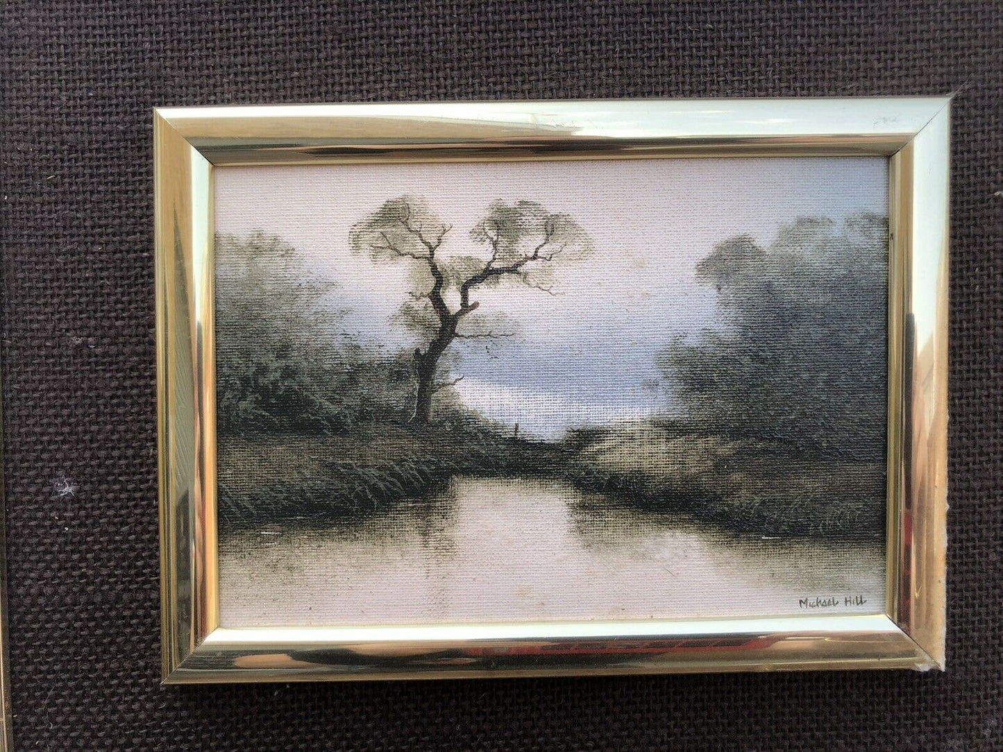 Michael Hill. Framed, Signed.