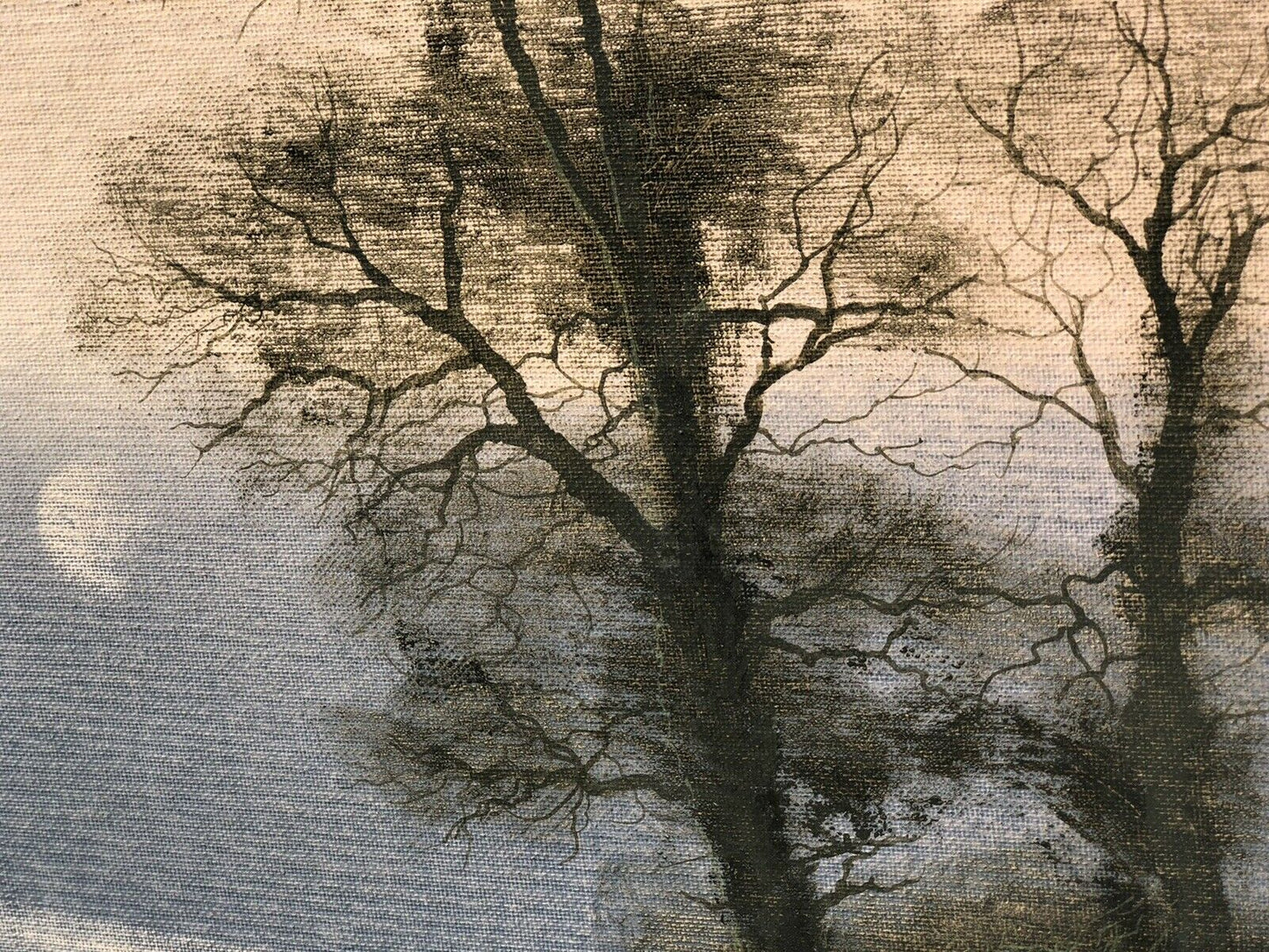 Michael John Hill. Framed, Signed, Dated.