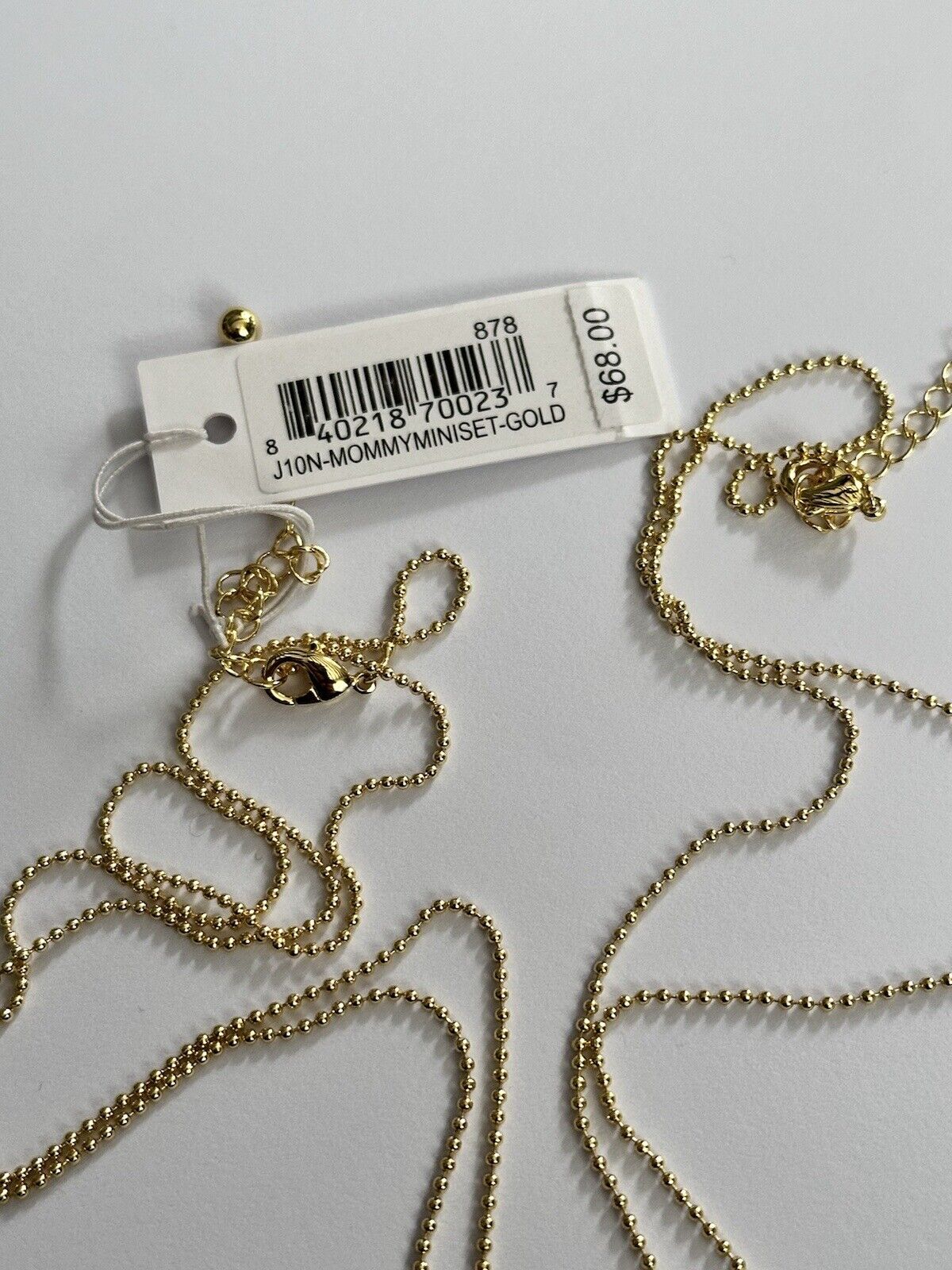 Uncommon James Mini Mommy 2 Sides Of A Heart Necklace Set Of 2