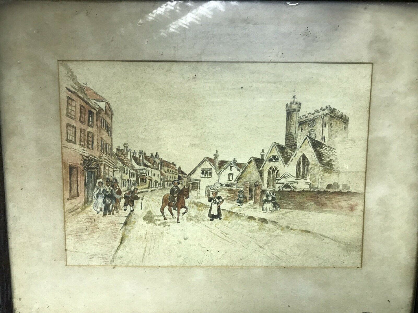Watercolour Painting. R. Sherrin. Royal Academy 1930-36
