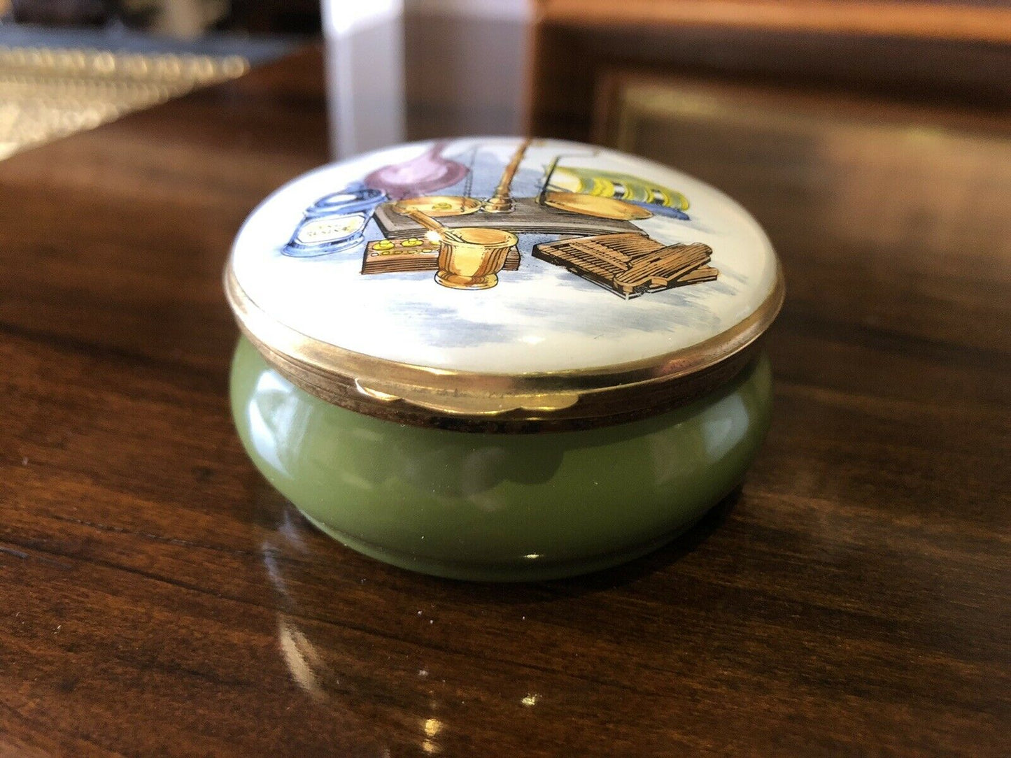 Porcelain Trinket Box