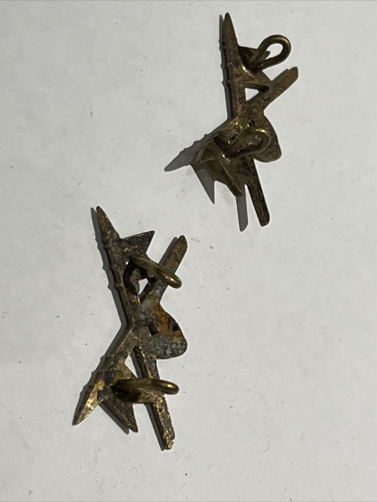 Pair Of Cap Badges