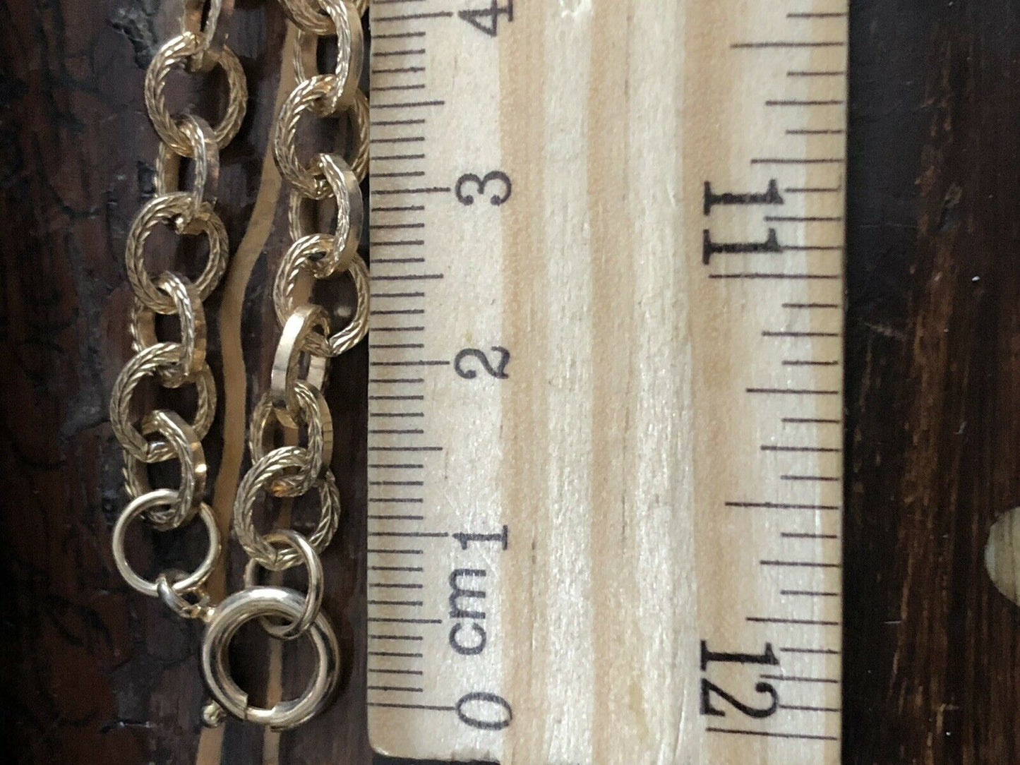 Vintage Cameo Glass Gold Tone Statement Long Length Necklace