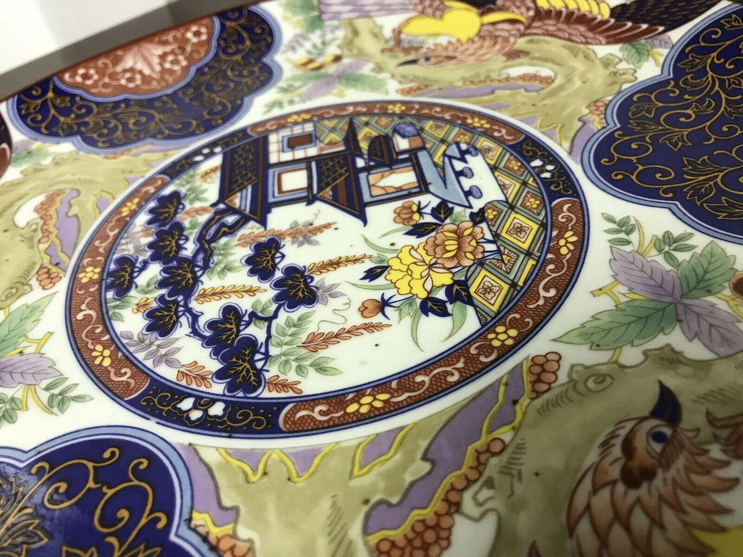 Japanese Plate, Highly Decorated, Very Good Quality Indeed.