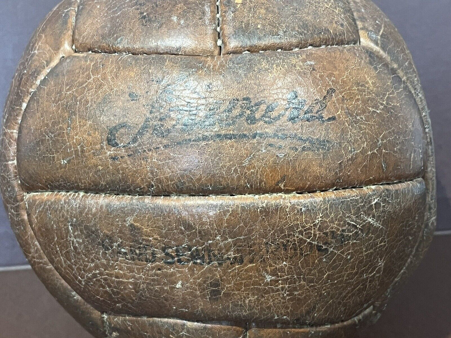 Old Leather Football