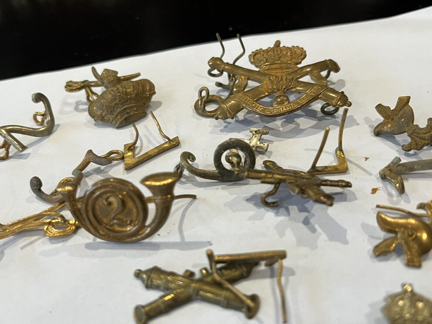Various Military Badges And Insignia