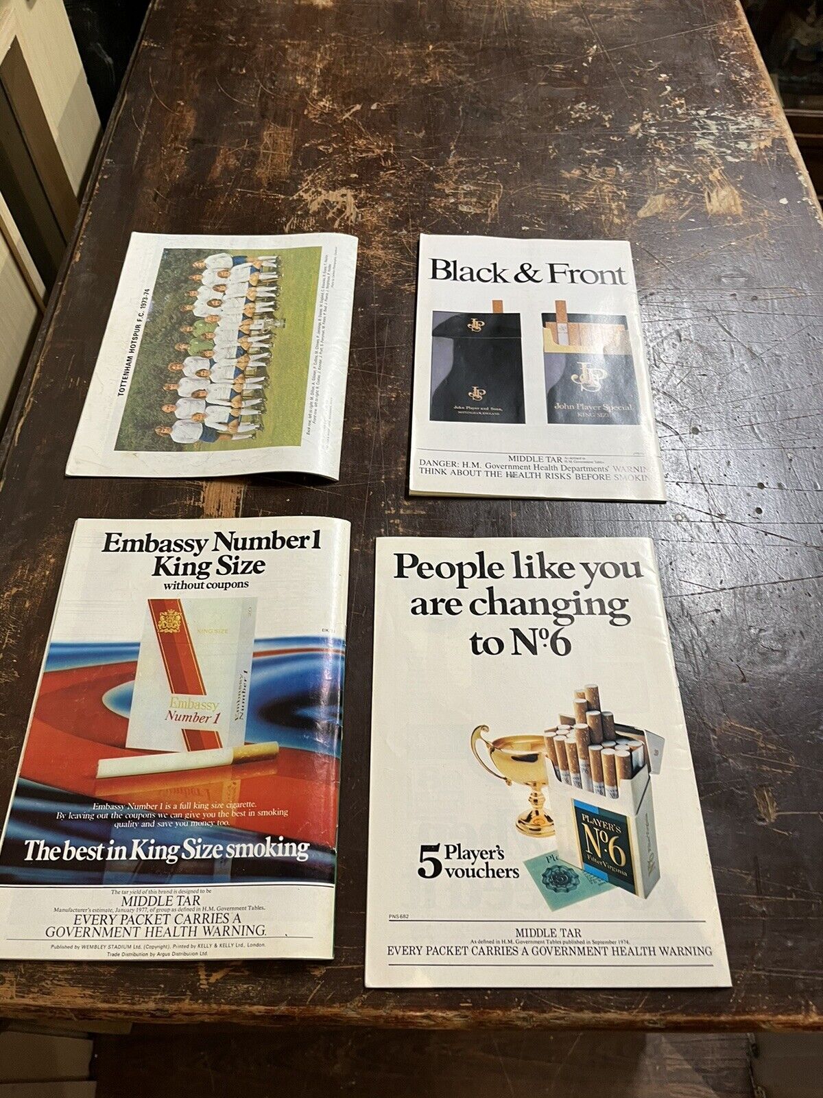 Collection Of Cup Final Programmes