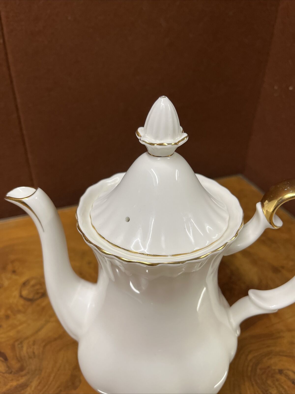Royal Albert Val D’or Coffee Pot