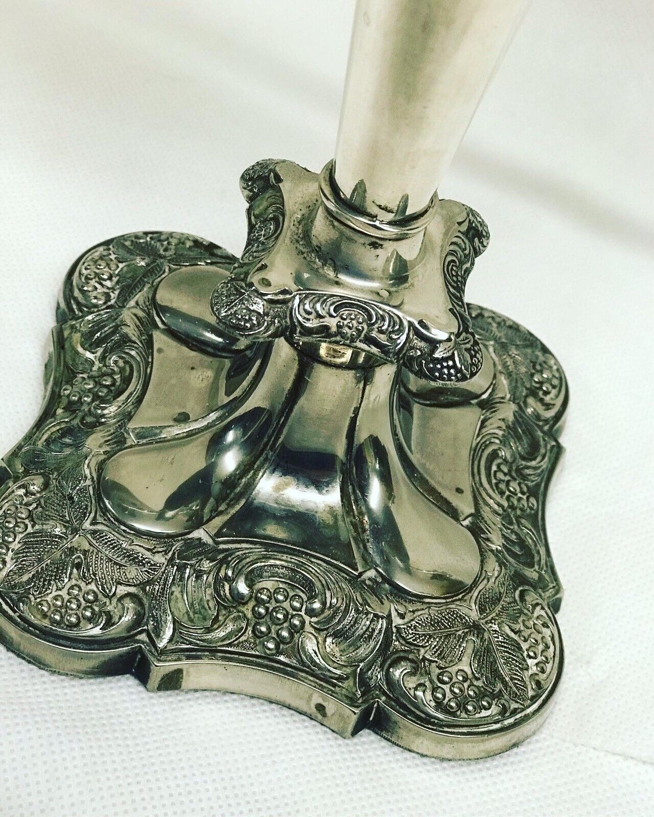 Silver Plate Candelabra