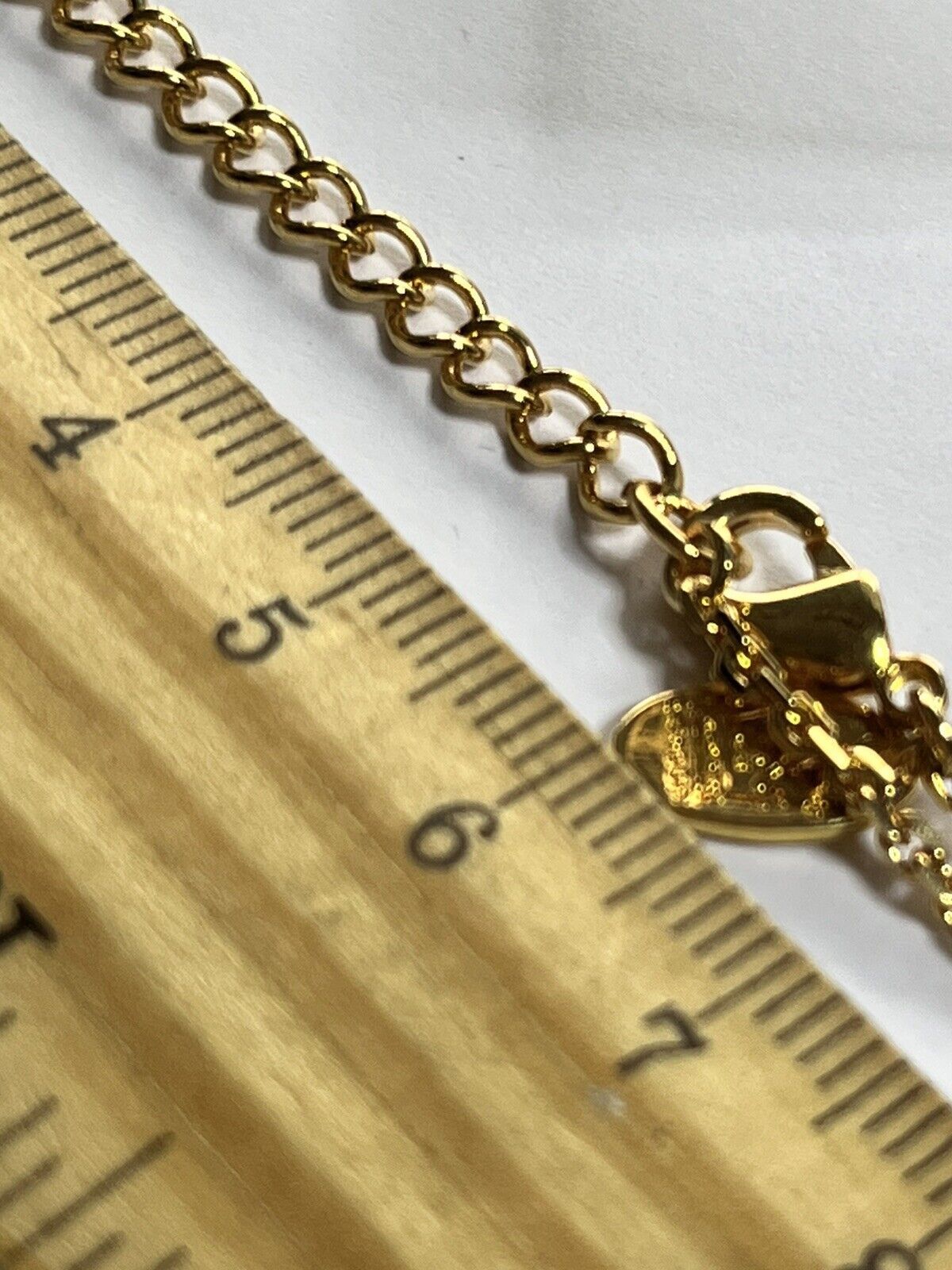 Vintage 1980s Yellow Gold Plated Clear Crystal Drop Necklace Boxed