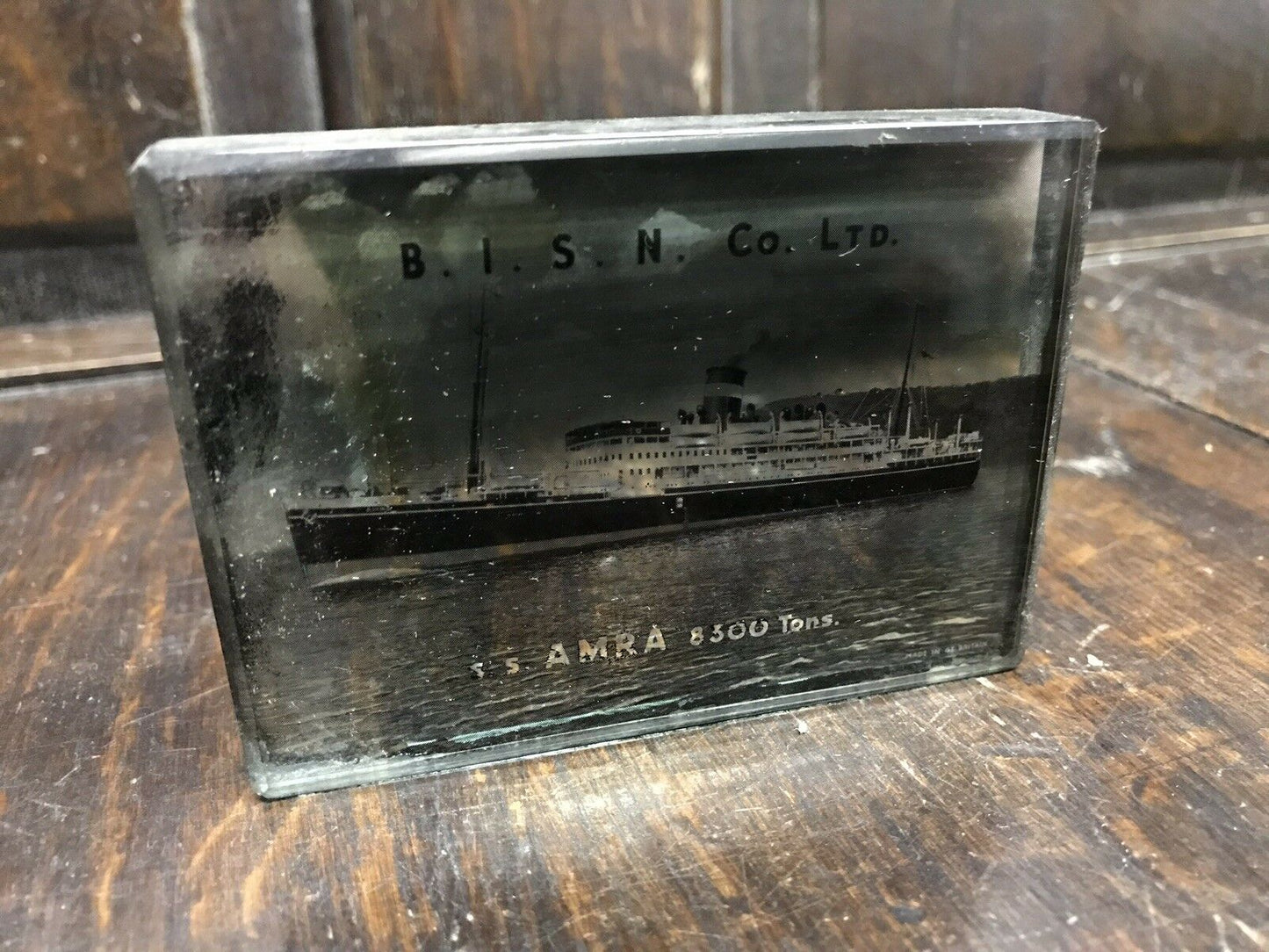 SS Amra Paper Weight.