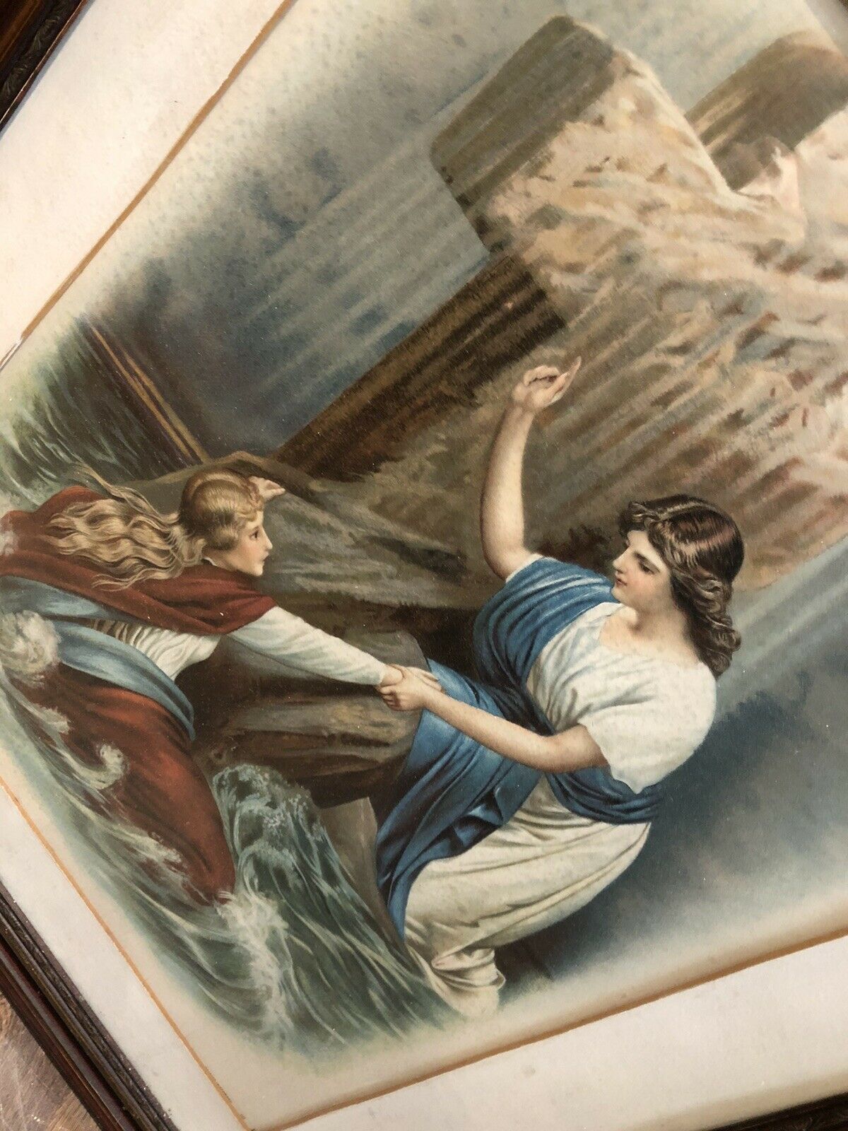 Victorian Framed Religious Prints