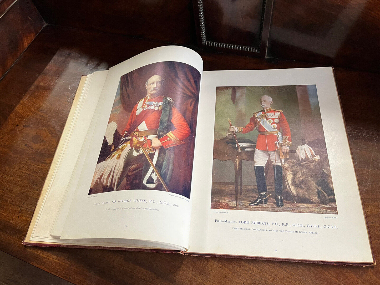 Celebrities Of The Army. Large Portfolio Of Portrait Prints. Look Great Framed