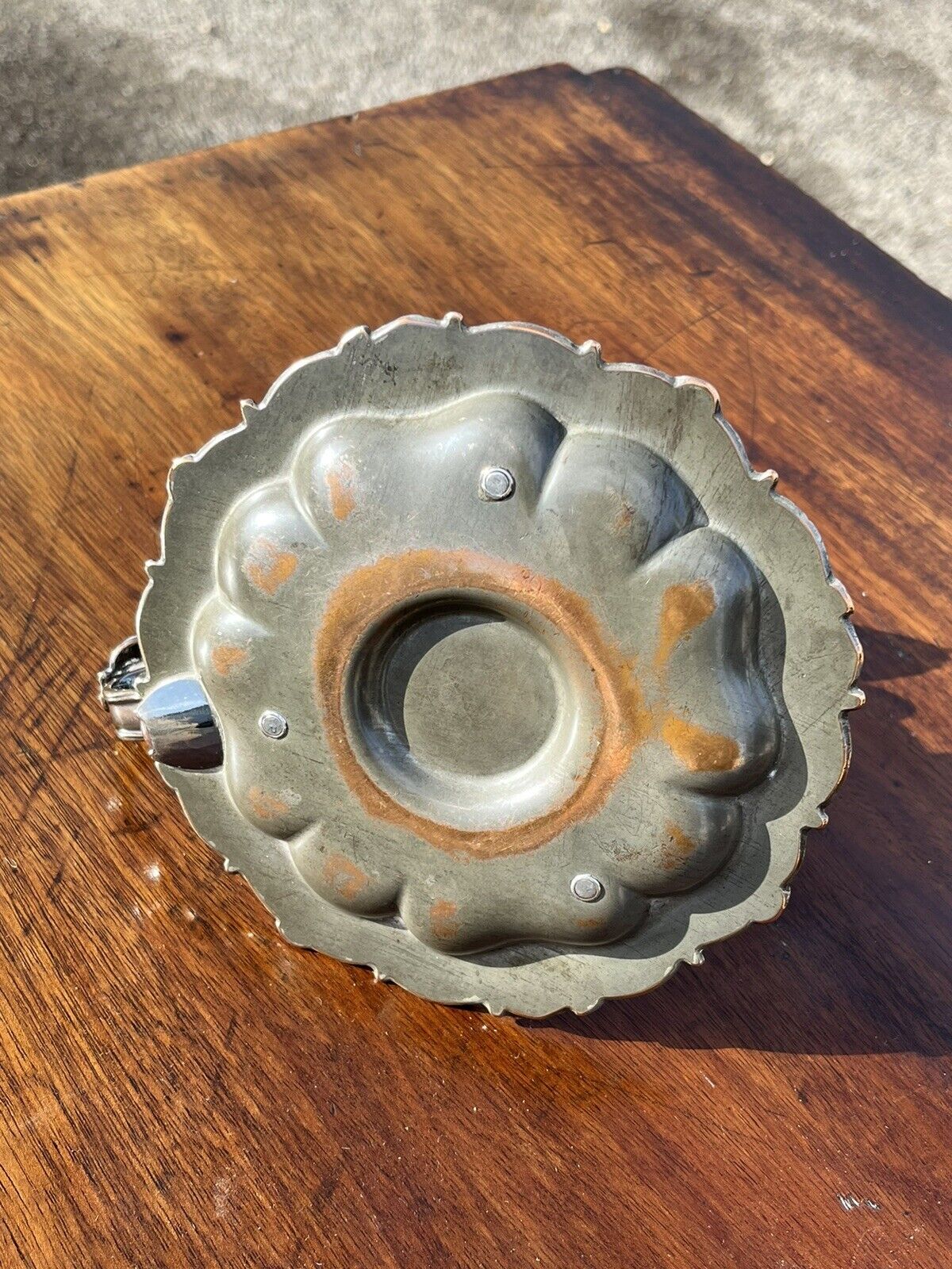 Antique Silver Plate Candlestick