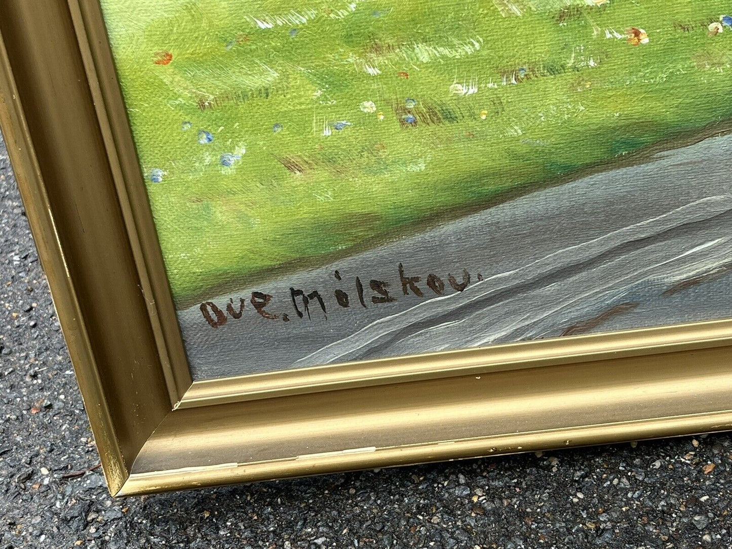 Oil On Canvas, Signed Molskov