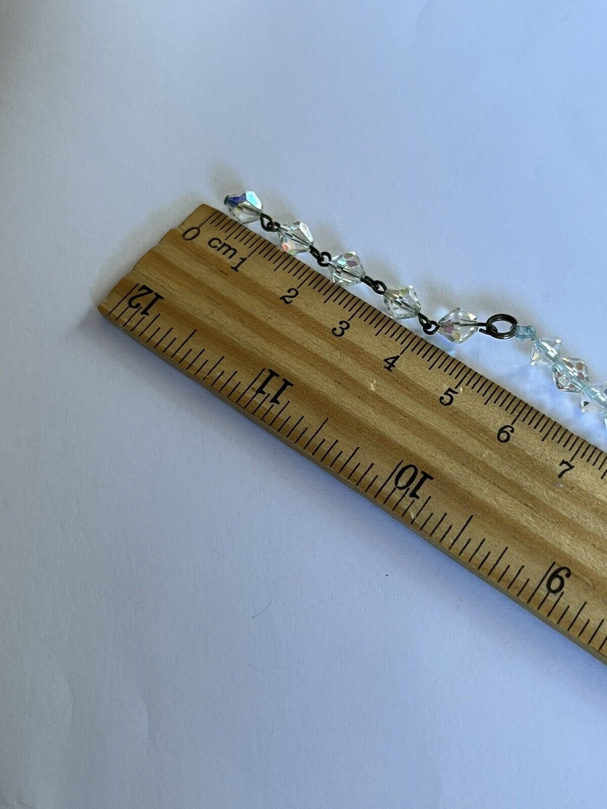 Vintage Aurora Borealis Single Strand Necklace