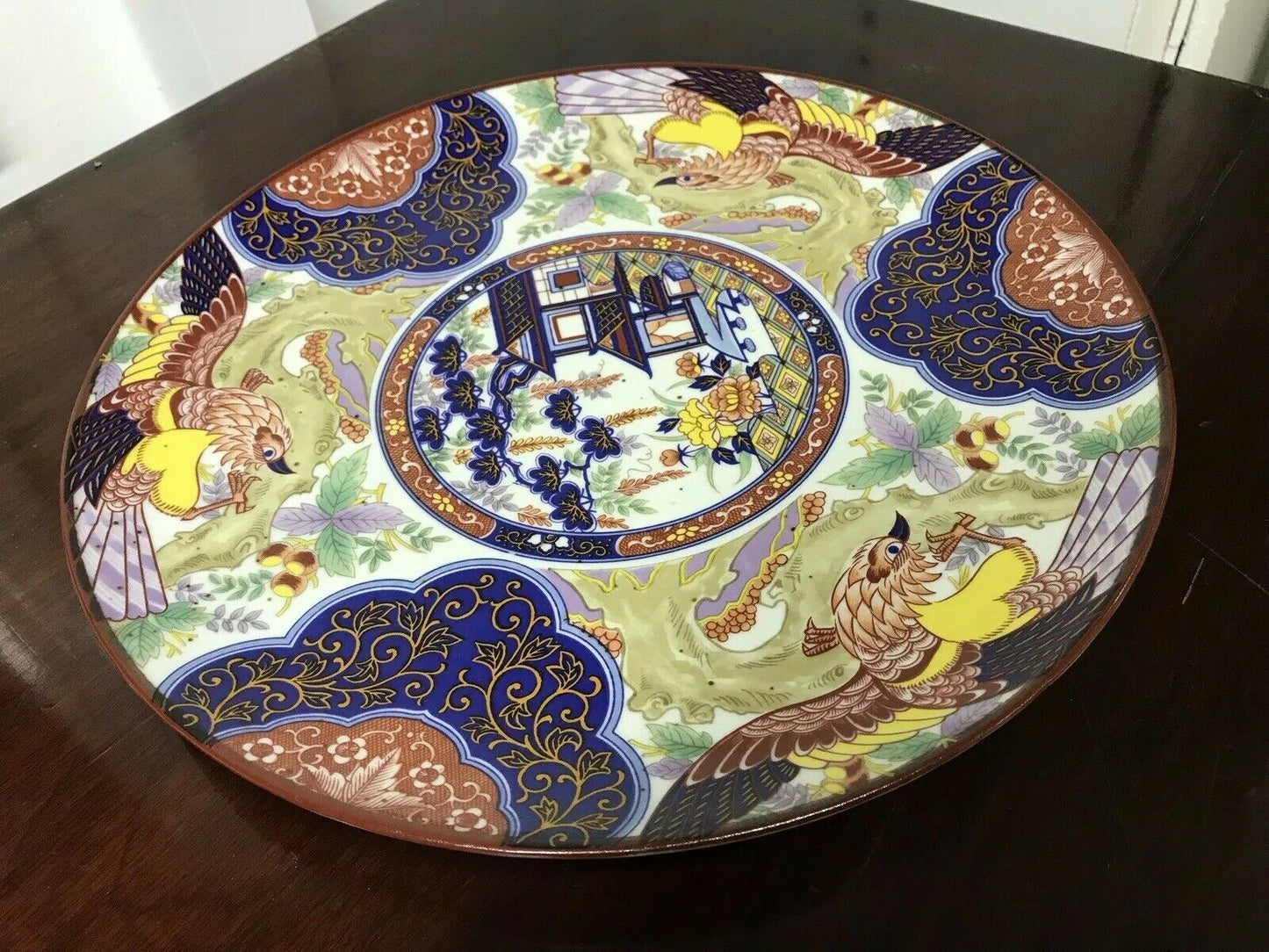 Japanese Plate, Highly Decorated, Very Good Quality Indeed.